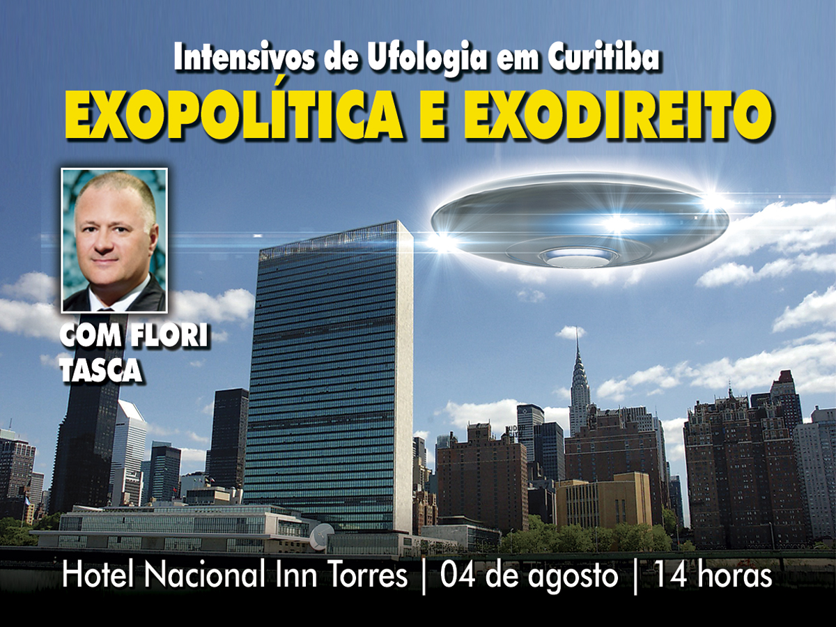 Intensivos de Ufologia em Curitiba: Exopolítica e Exodireito
